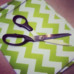 Beginner Sewing Terms Tilted Fabric Shears Scissors
