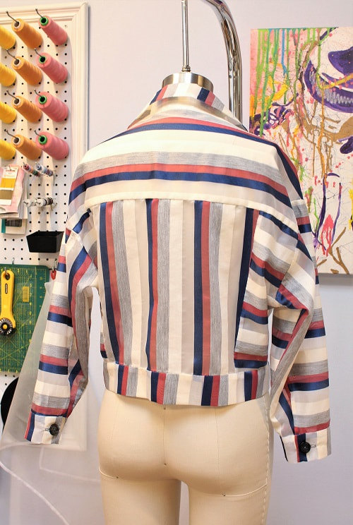 Couture Striped Jacket