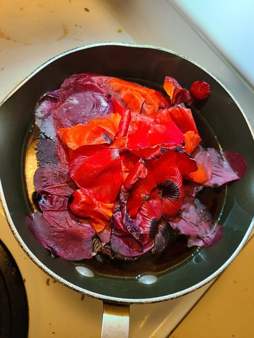 Beetroot and Red Flowers