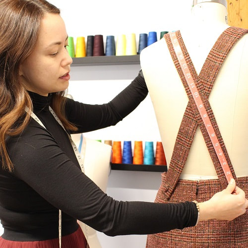 How to Draft and Sew Fabric Suspenders